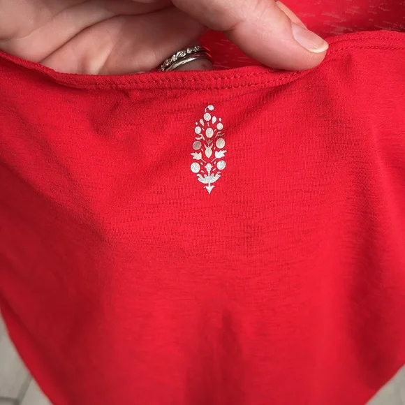 FP Movement Free people Women's Red Long Sleeve Top XS - Picture 6 of 7